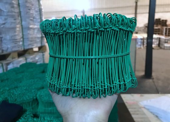 Double Loop PVC Coated 16GA 17GA Q195 Bar Tie Wire
