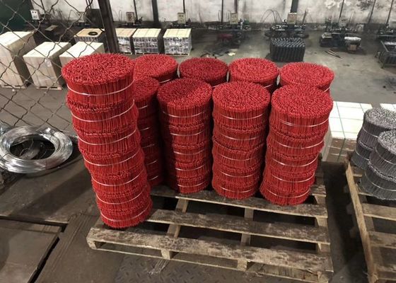 Double Loop PVC Coated 16GA 17GA Q195 Bar Tie Wire