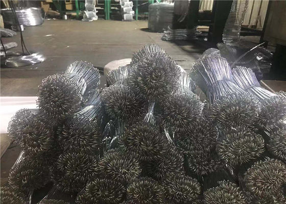 17 Ga 16ga Galvanized Rebar Tie Wire 200 / Roll Woven Bags And Tray Packaging
