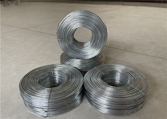 18ga Sliver Soft Annealed 350mpa Galvanized Rebar Tie Wire Carbon Steel