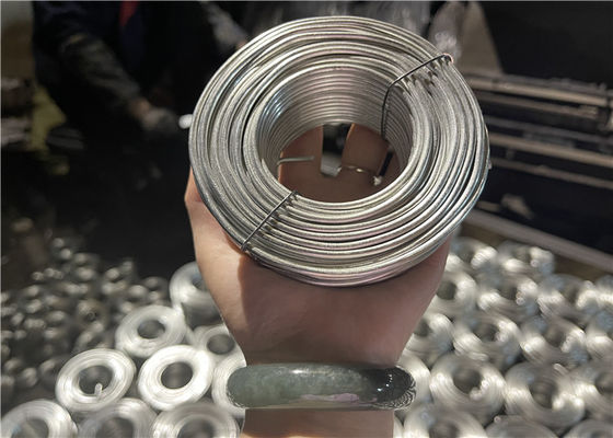 18ga Sliver Soft Annealed 350mpa Galvanized Rebar Tie Wire Carbon Steel
