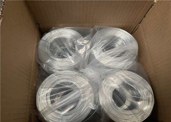 18ga Sliver Soft Annealed 350mpa Galvanized Rebar Tie Wire Carbon Steel