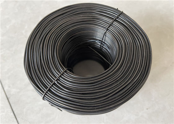 Square Hole 1.52mm 1.3kg / Roll 18 Gauge Black Annealed Wire Fastening