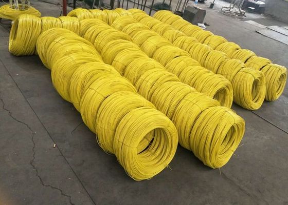 Yellow Black Annealed 16 Gauge Metal Tie Wire Reel