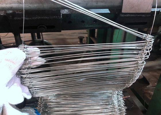 ISO9001 200pcs BWG22 1mm Stainless Steel Wire Loop Ties